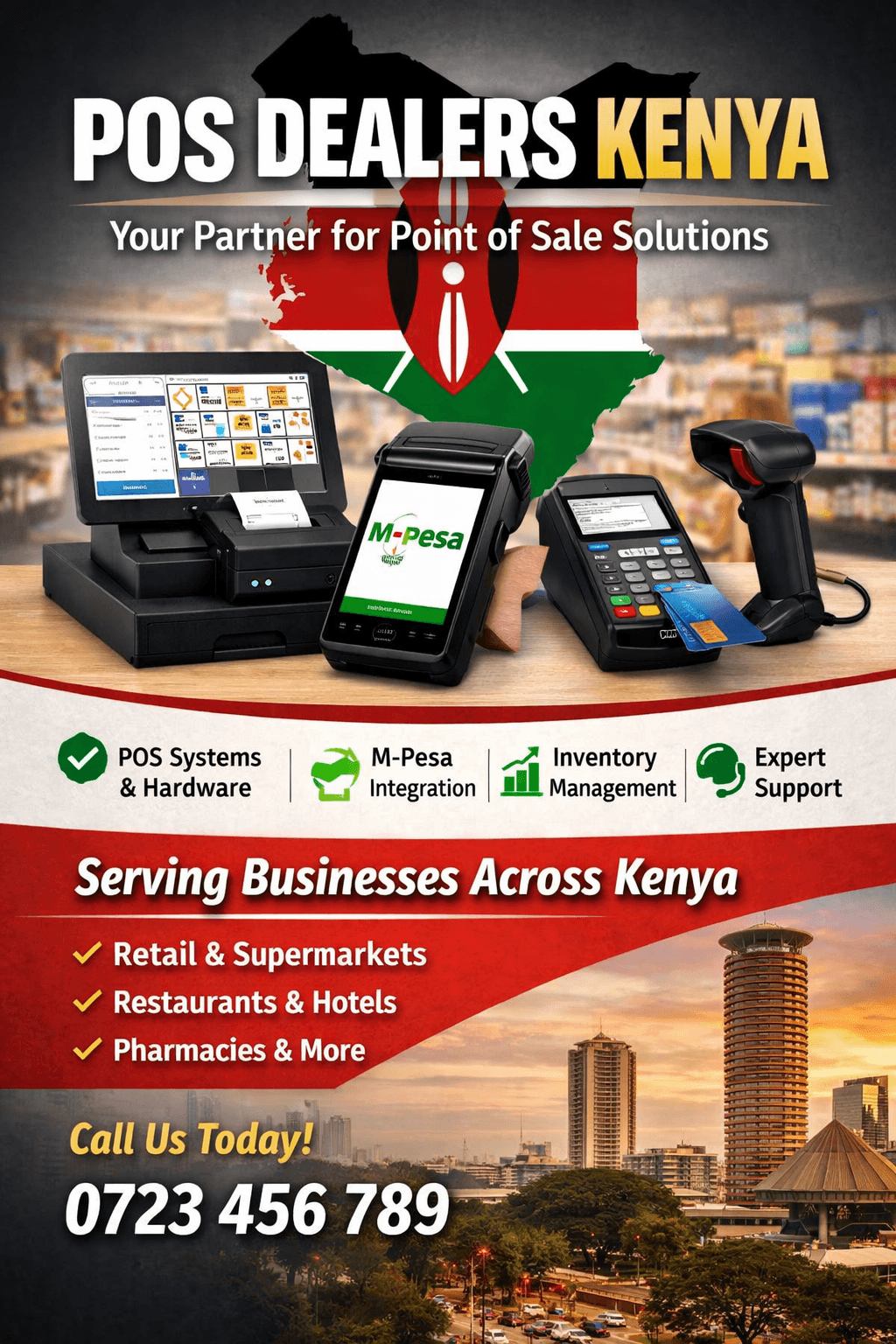 POS Dealers Kenya | Reliable Point of Sale Systems for Businesses