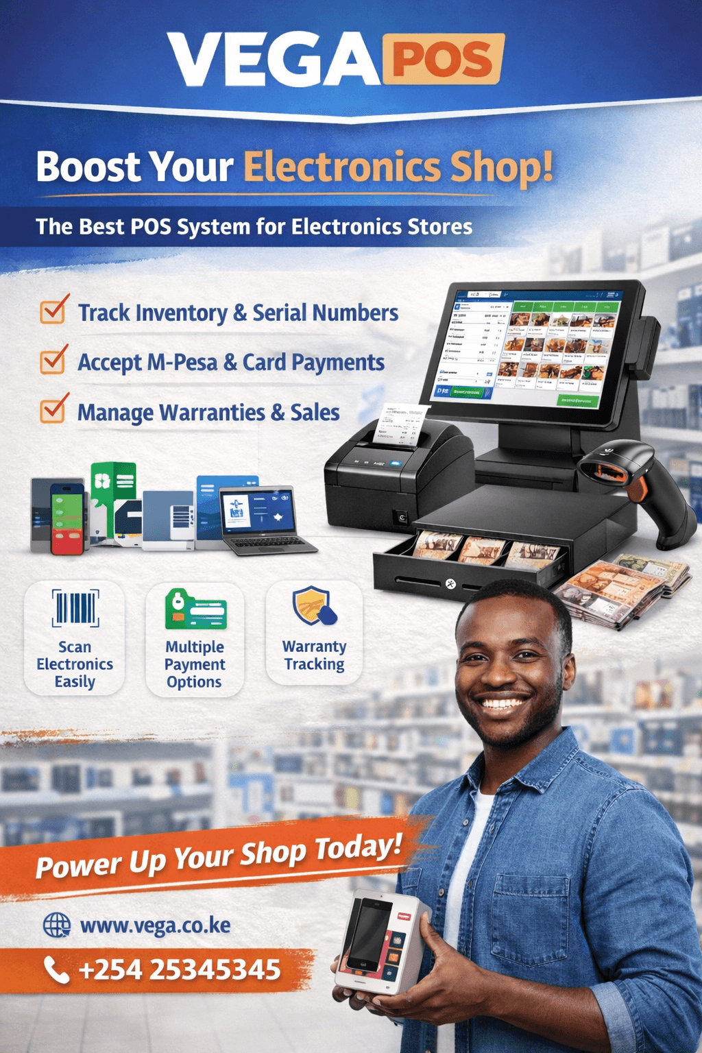 POS System for Electronics Shop