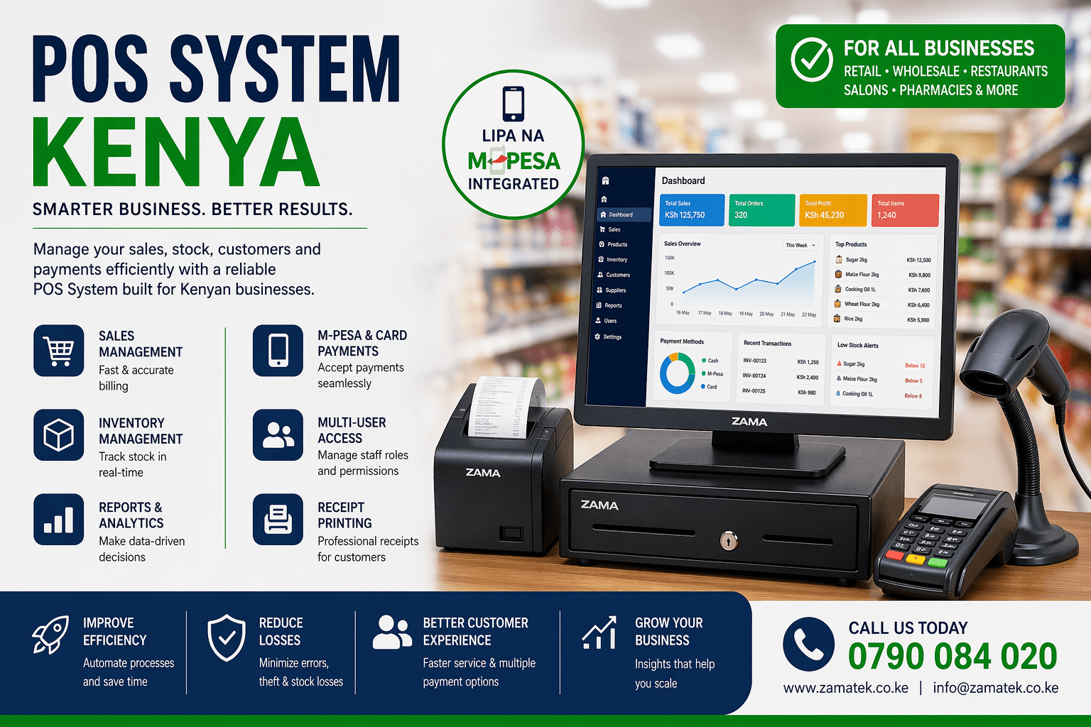 M-Pesa POS System Kenya