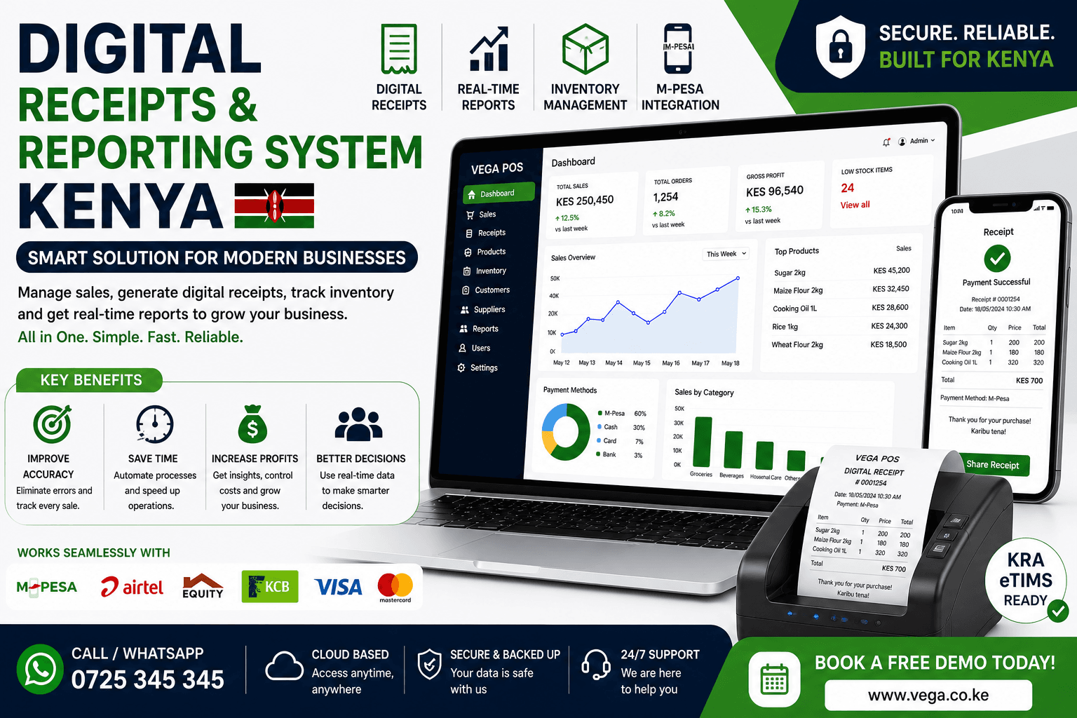 Digital Receipts and Reporting System Kenya