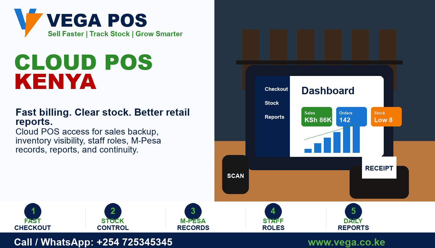 Cloud POS Kenya by Vega POS