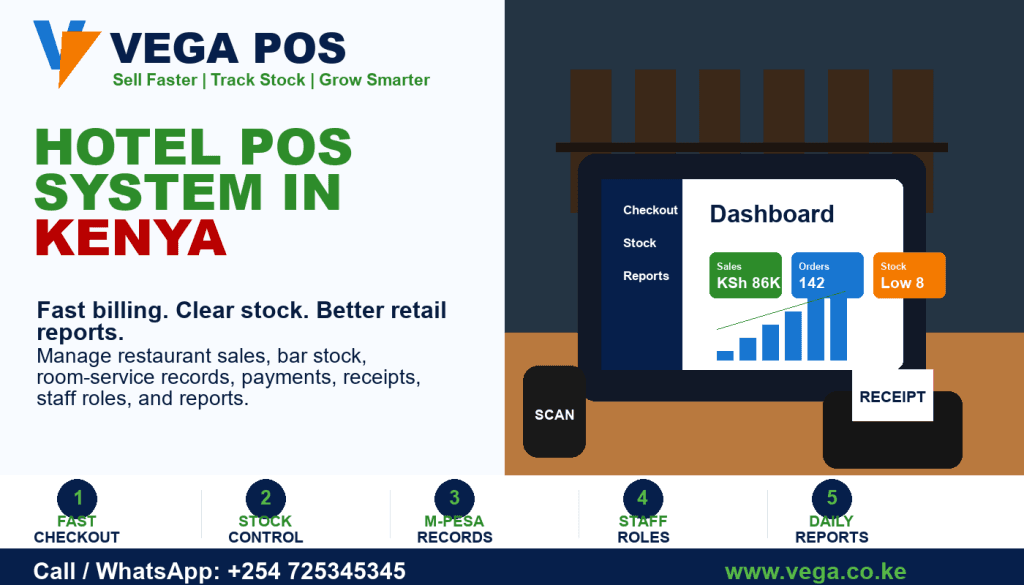 Hotel POS System in Kenya - Vega POS
