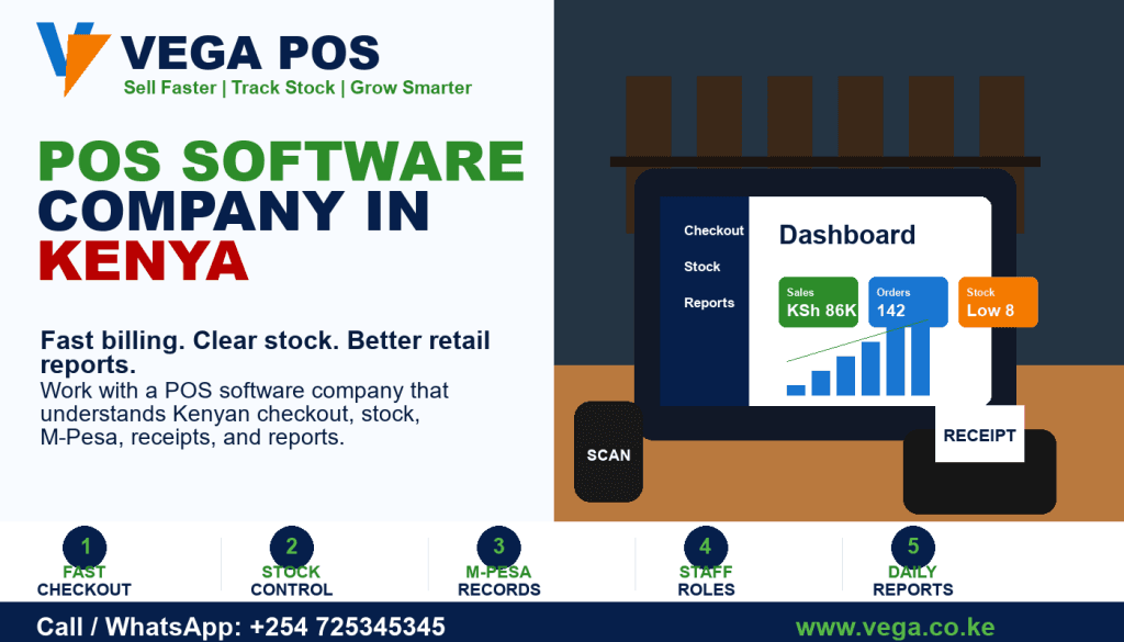 POS Software Company in Kenya by Vega POS