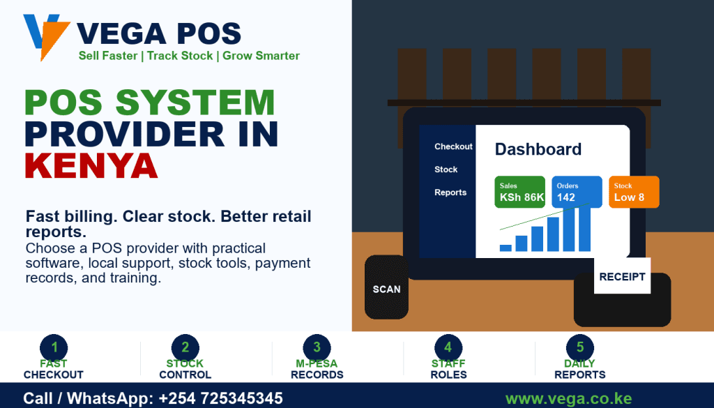 POS System Provider in Kenya by Vega POS