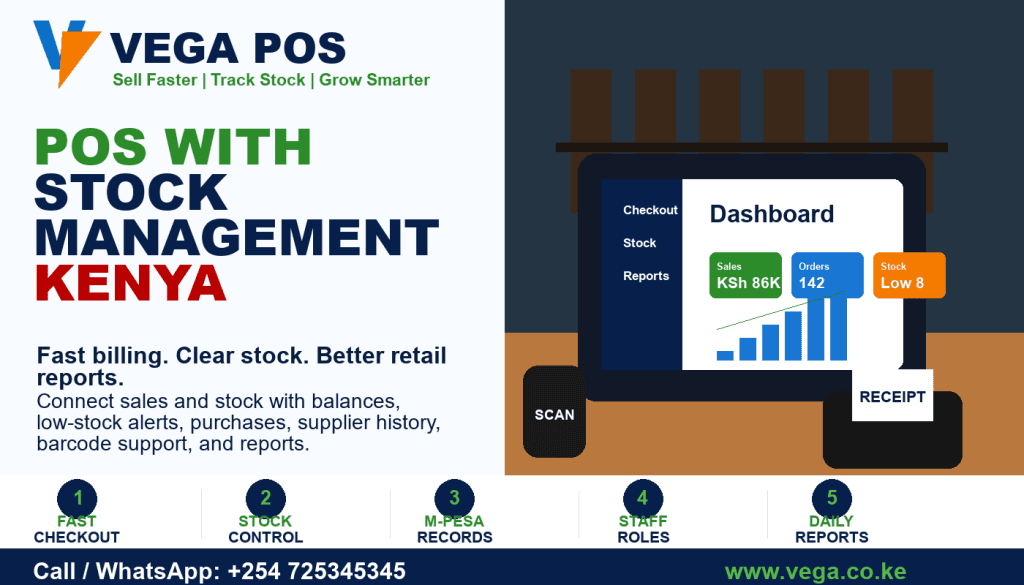 POS with Stock Management Kenya - Vega POS