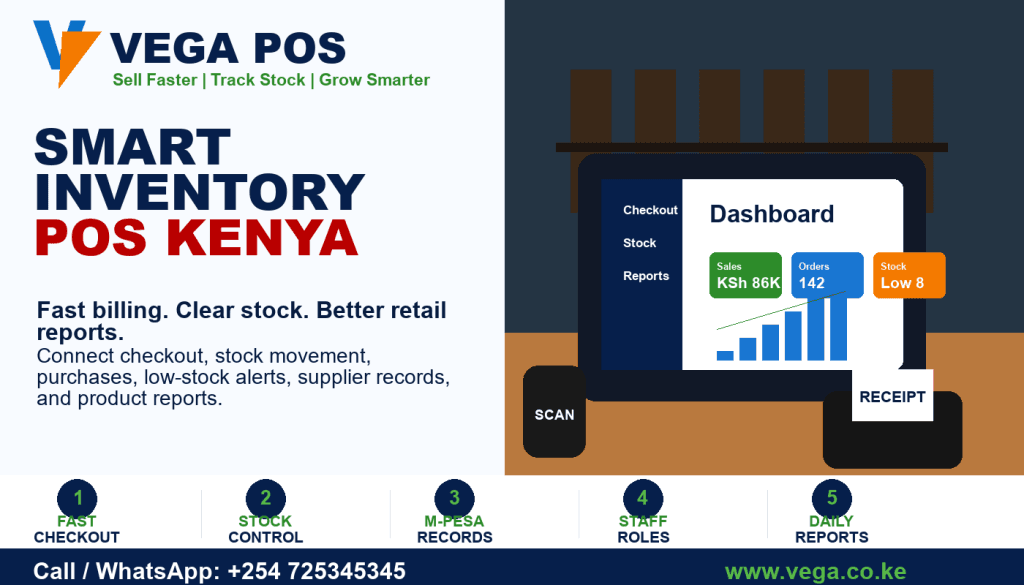 Smart Inventory POS Kenya by Vega POS