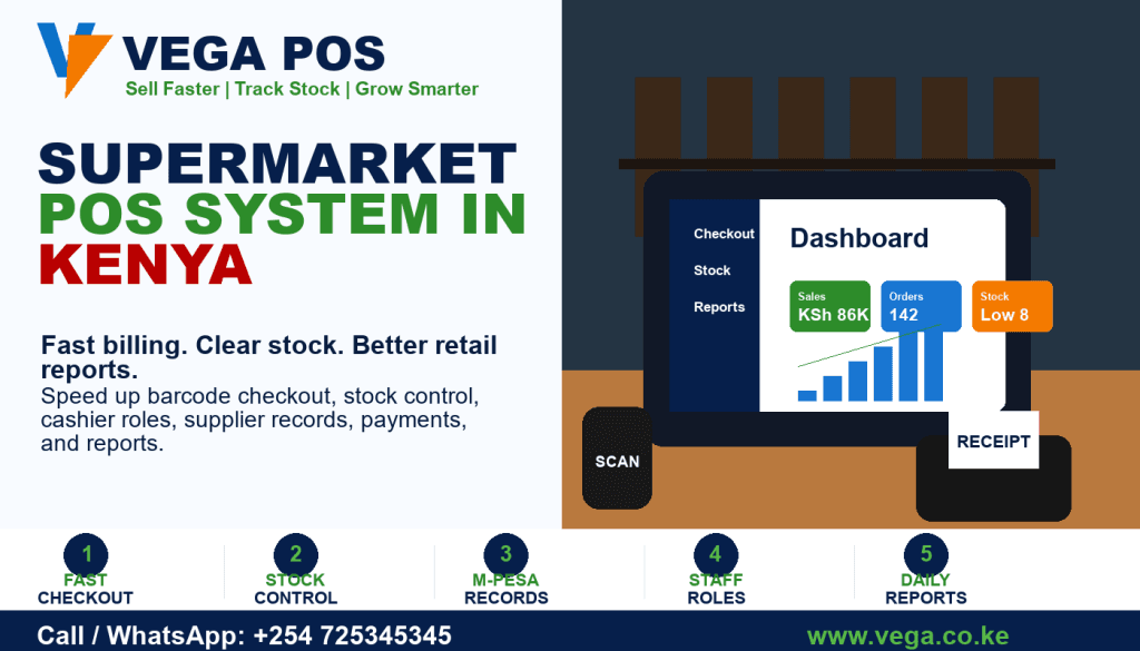 Supermarket POS System in Kenya - Vega POS
