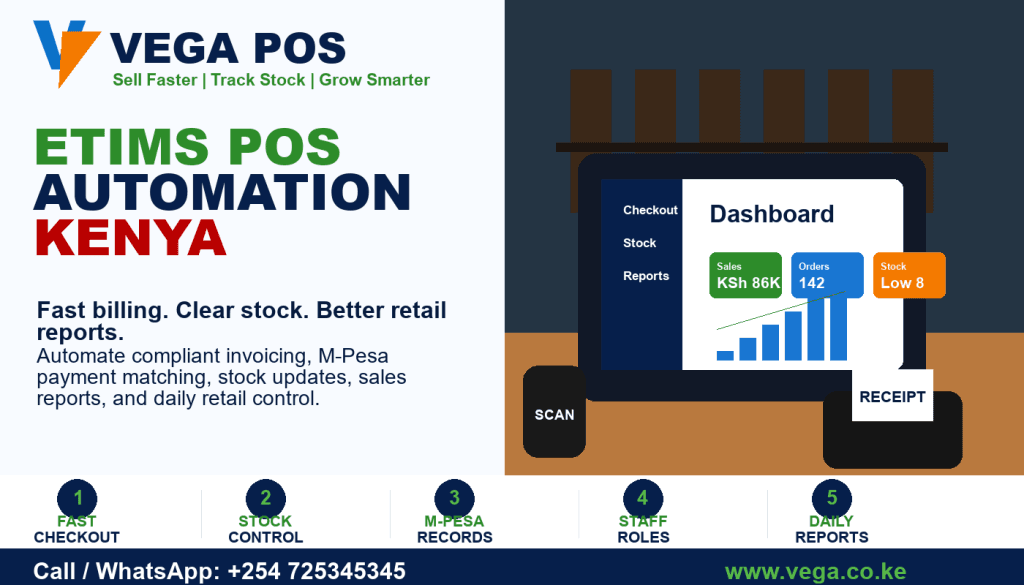 eTIMS POS Automation Kenya by Vega
