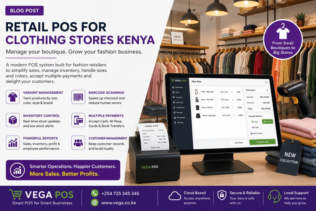 Retail POS for Clothing Stores