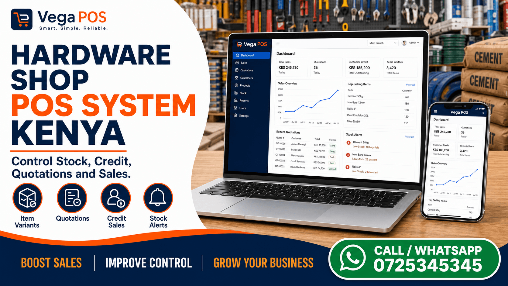 hardware store management system