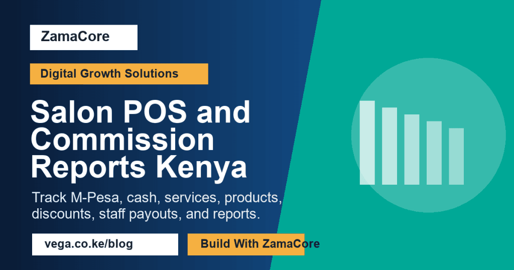Salon POS and Commission Reports Kenya