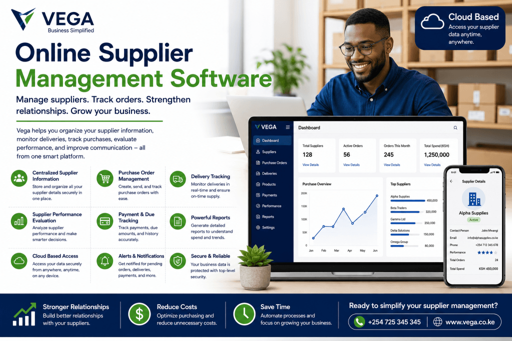 Online Supplier Management Software