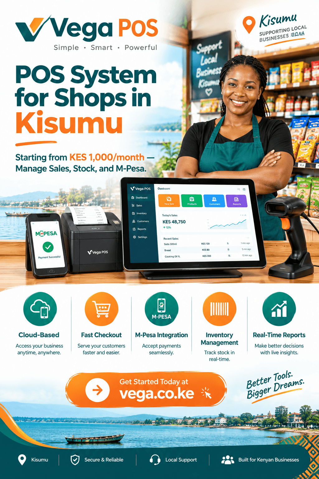 POS system for shops in Kisumu