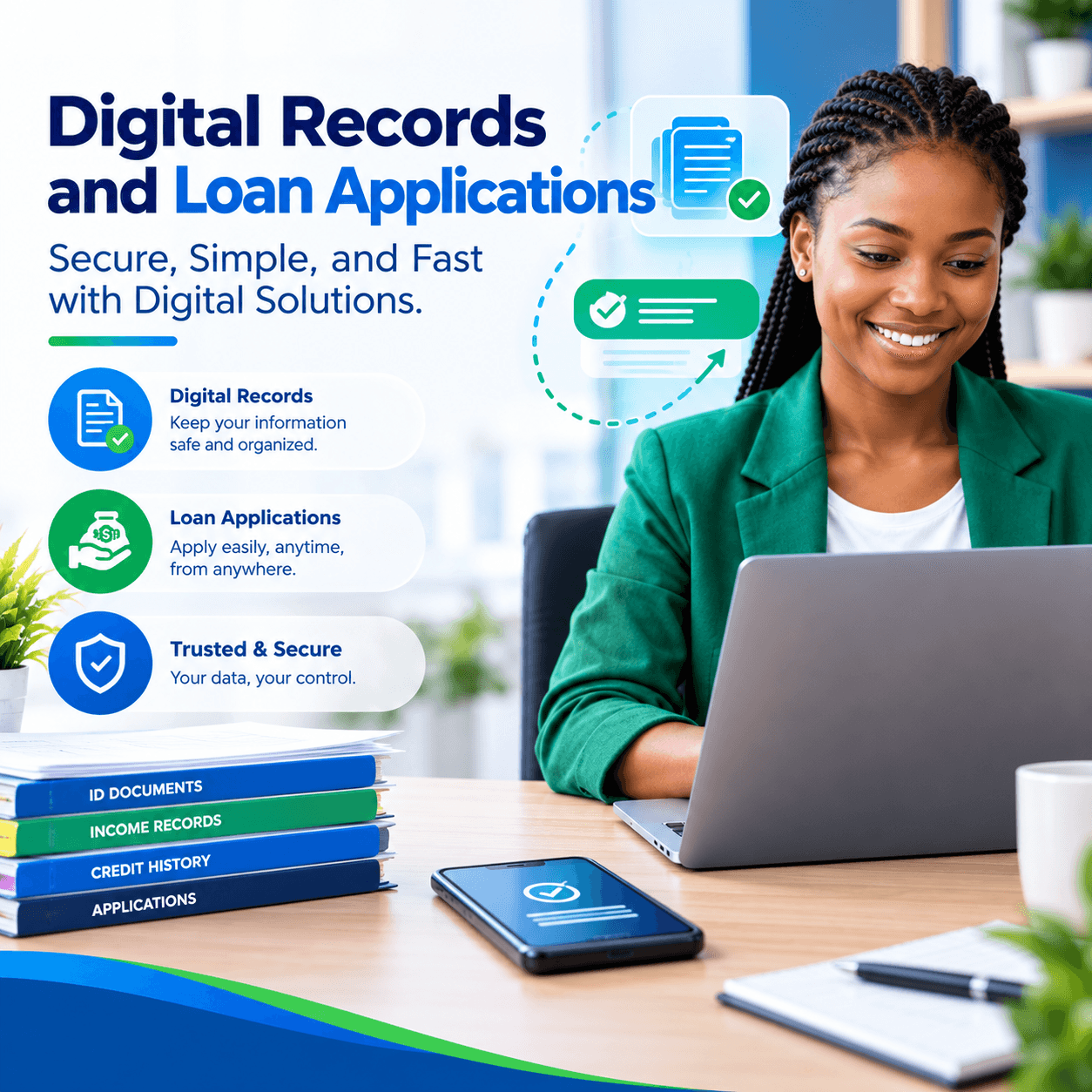 digital records and loan applications
