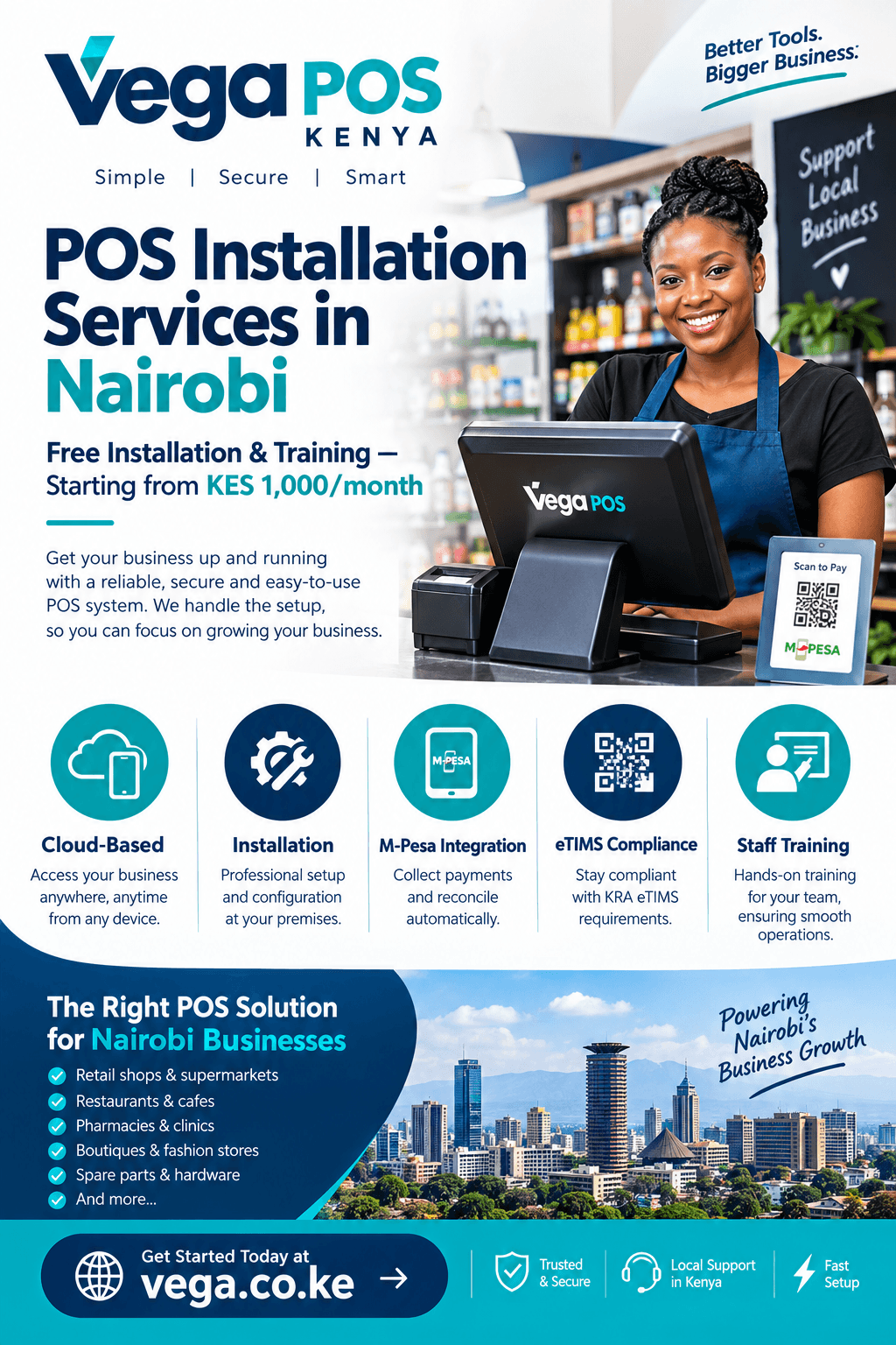POS installation services in Nairobi