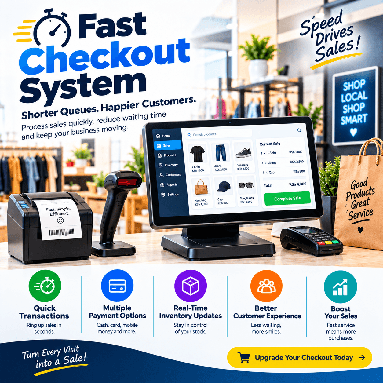Fast Checkout System