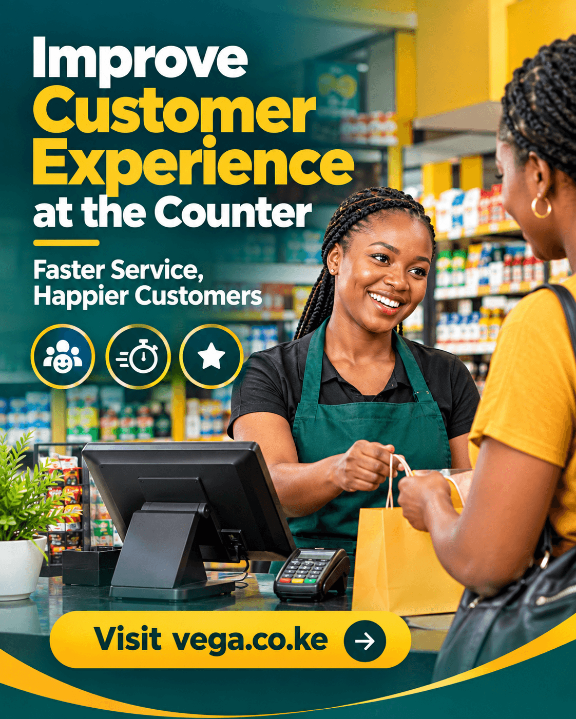Ways to improve customer experience at the counter