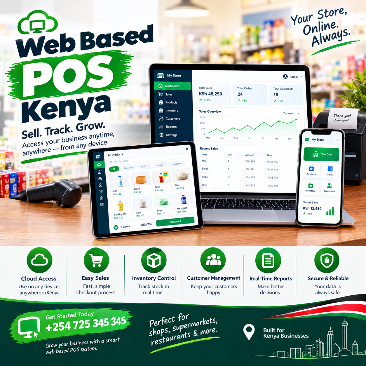 web based POS Kenya