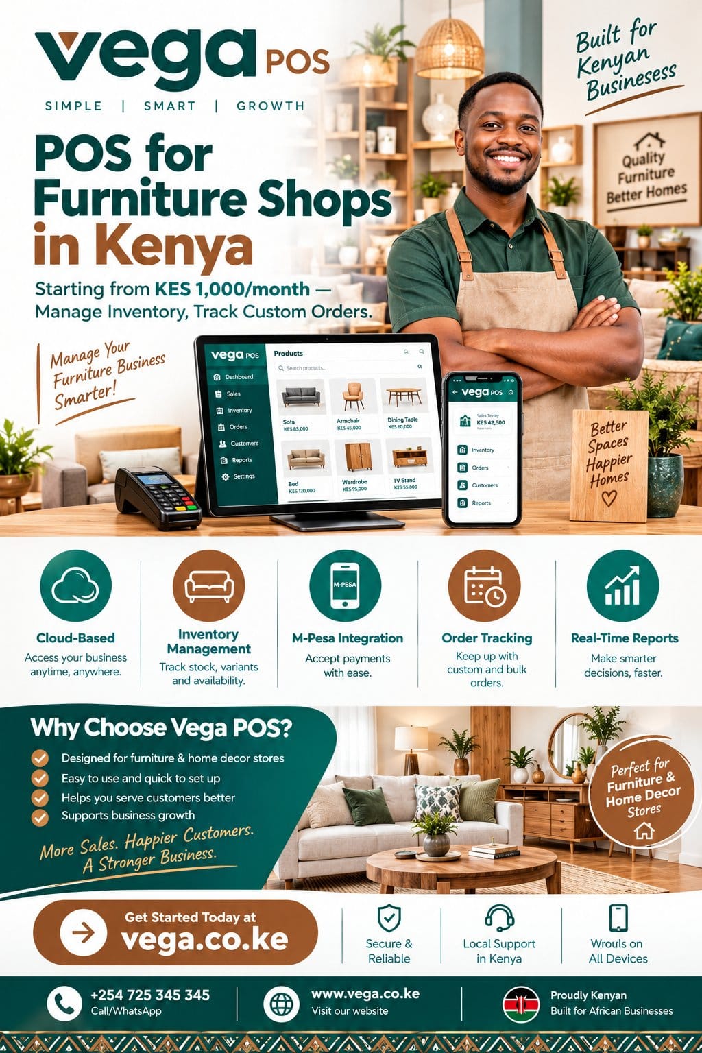 POS for furniture shops in Kenya