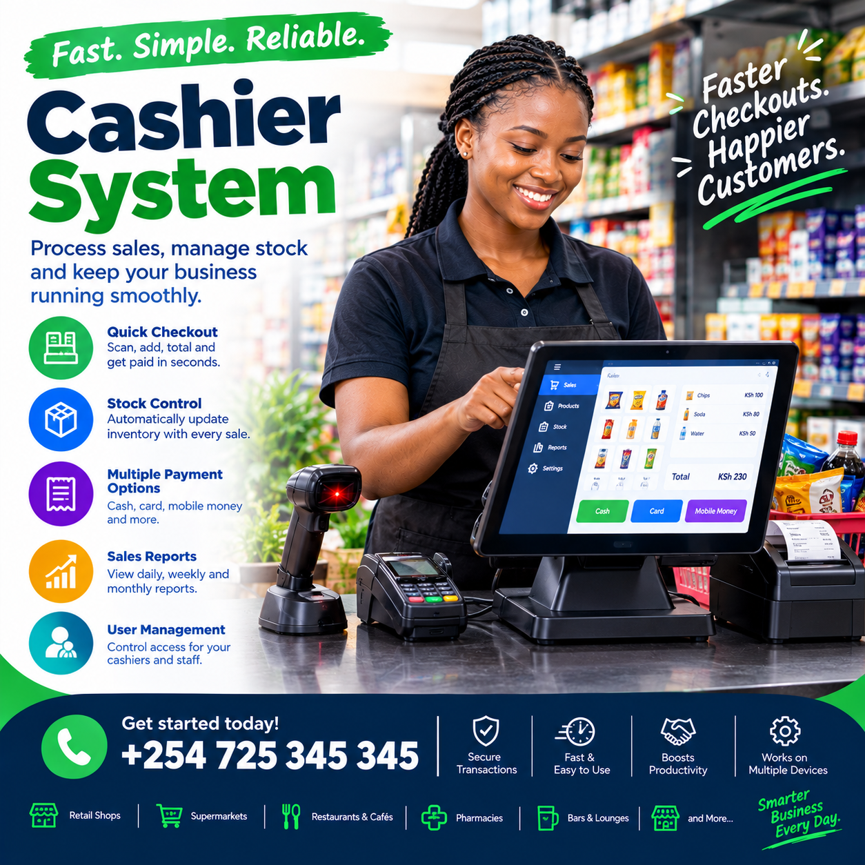 Cashier system