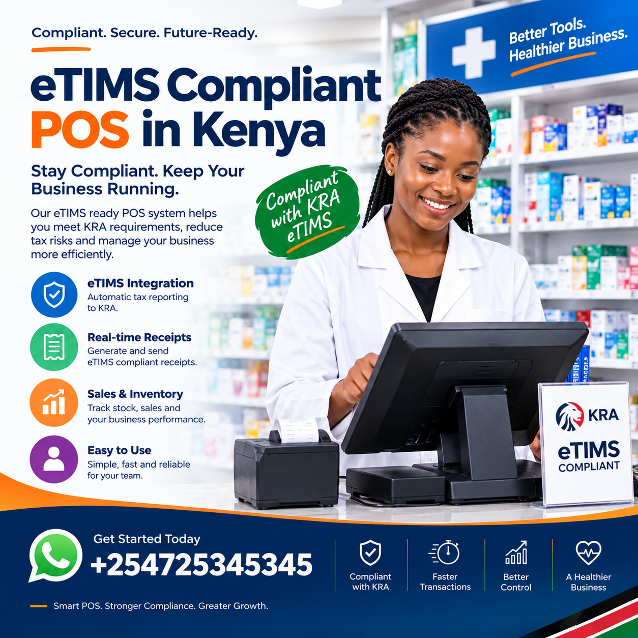 eTIMS compliant POS in Kenya
