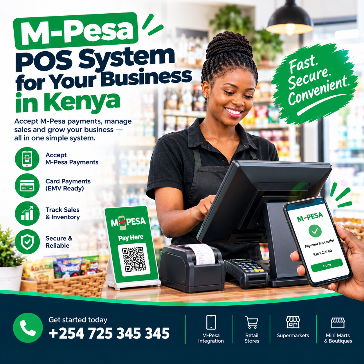 M-Pesa POS system Kenya