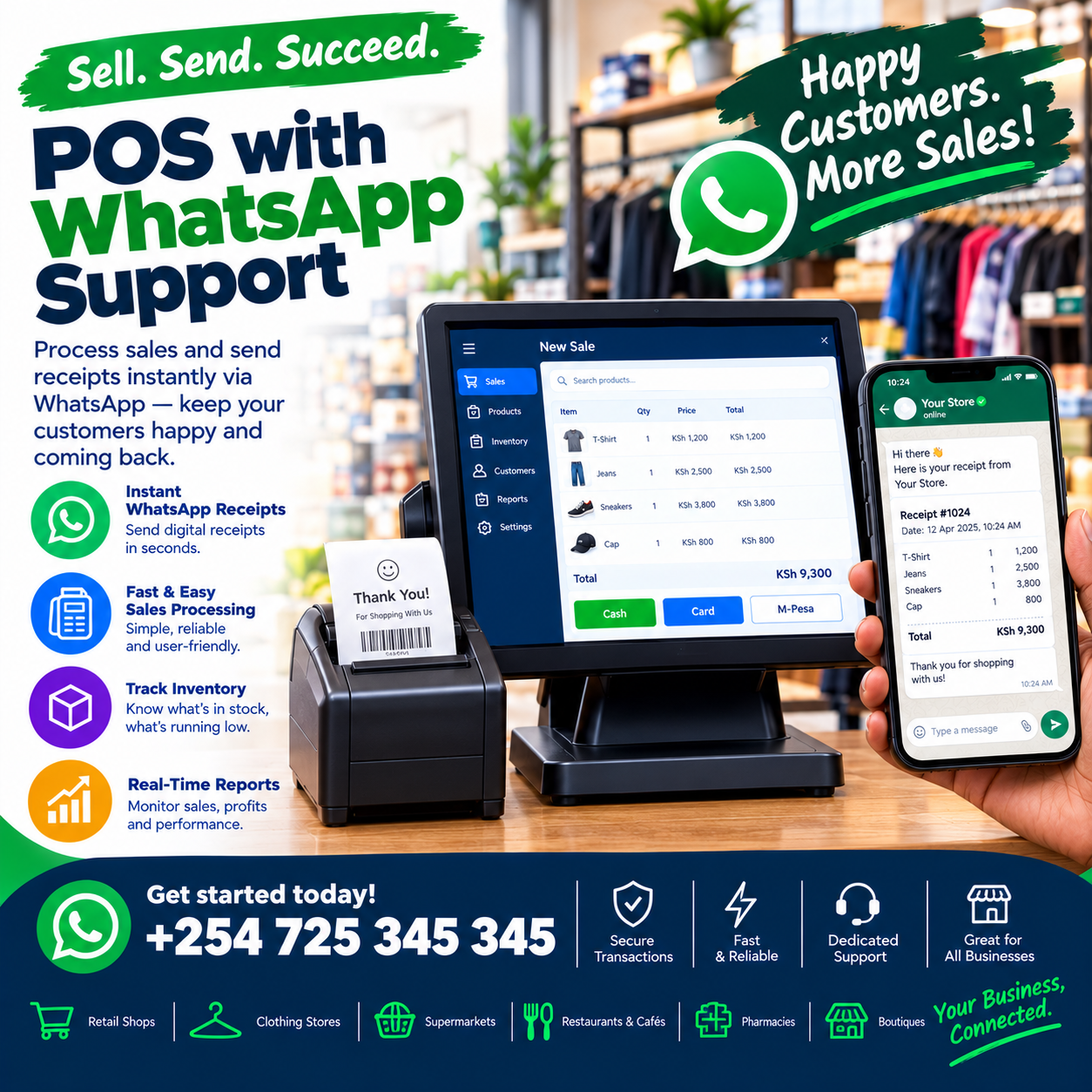 Take orders on WhatsApp