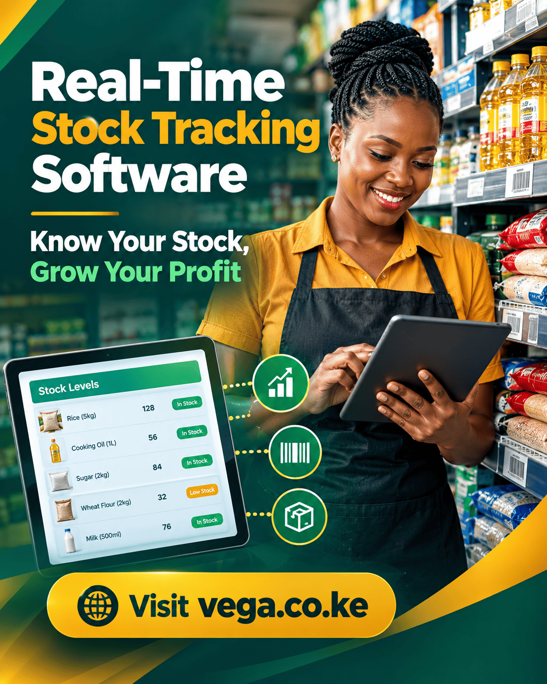 Real-time stock tracking software in Kenya