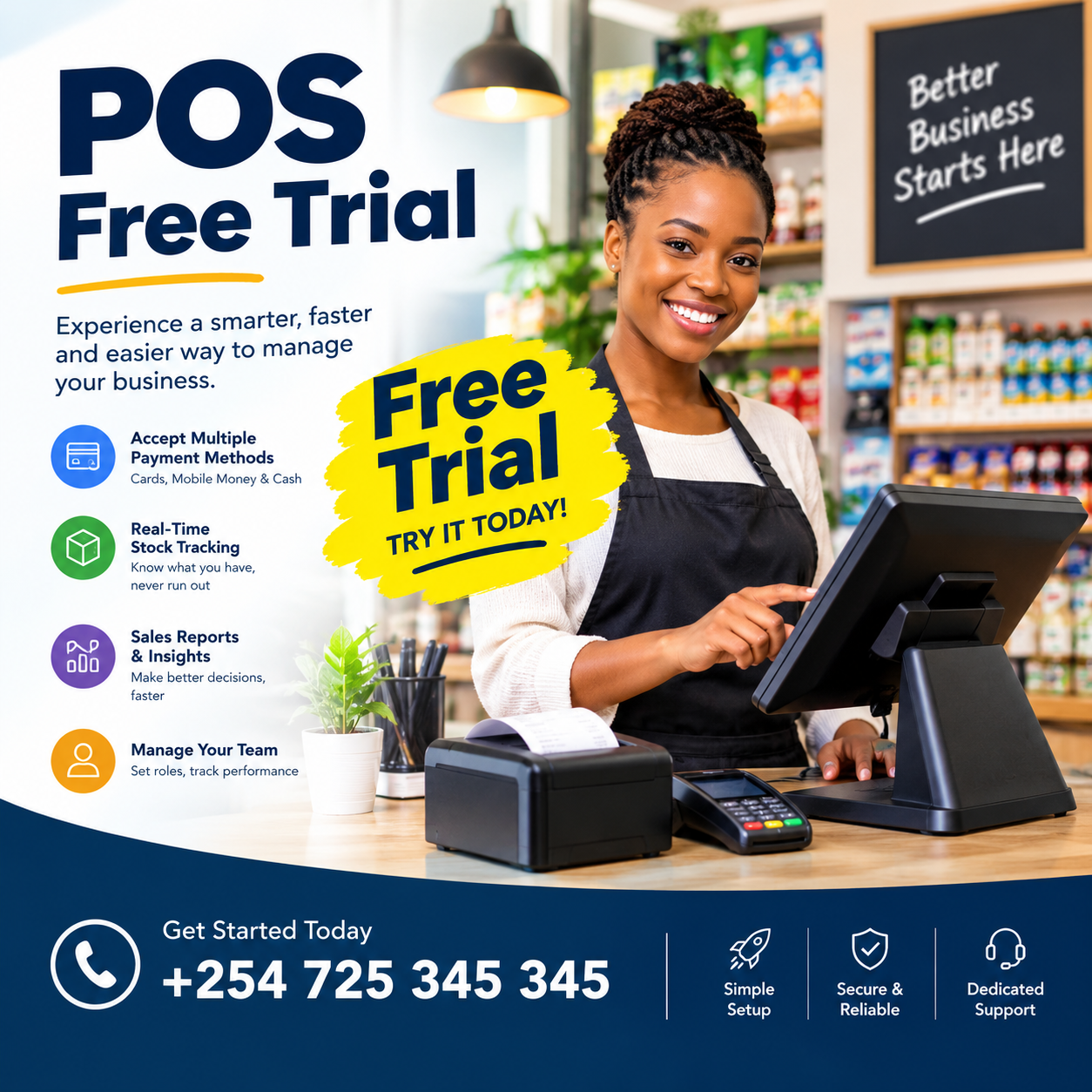 Vega POS free trial