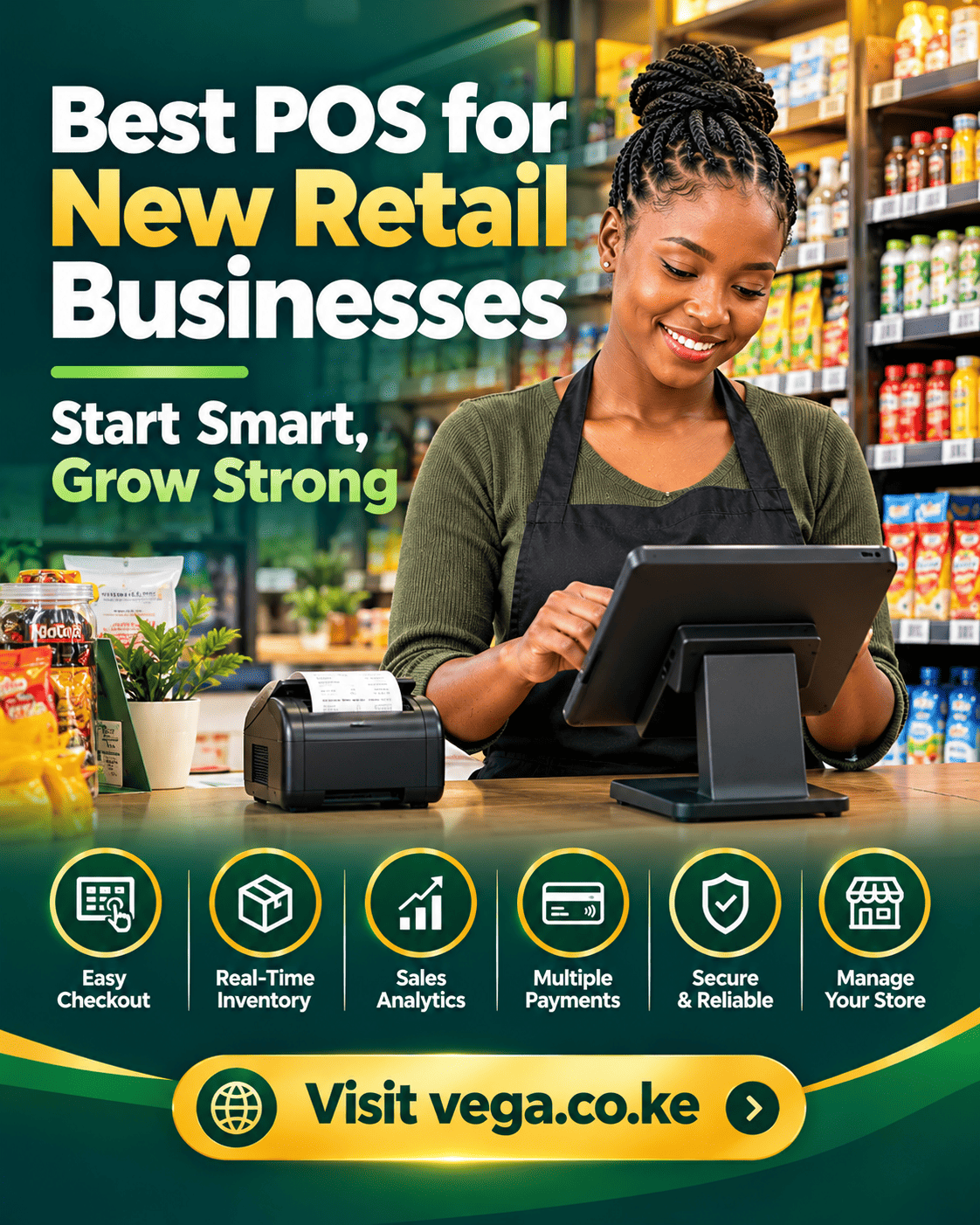 Best POS for new retail businesses in Kenya
